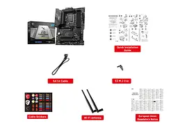 Материнcька плата MAG B760 TOMAHAWK WIFI s1700 B760 4xDDR5 M.2 HDMI DP WiFi BT ATX MSI teh0019052 - мініатюра 3