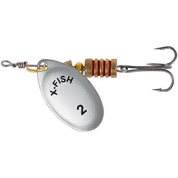 Блешня X-Fish Stark 4.5g 2 Silver (1917.05.70)