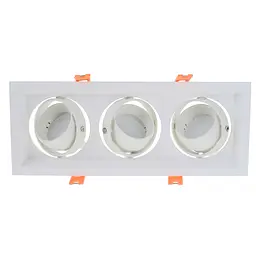 Світильник точковий Brille поворотний HDL-DT 107/3 MR16 36-224 - мініатюра 4