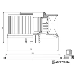 Фільтр паливний Blue Print ADBP230044 - мініатюра 3