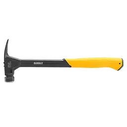 Молоток DeWALT RIP-CLAW, цельнометаллический, 624 г, с прямым гвоздодером (DWHT51006-0)