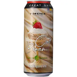 Пиво Forever Oat Cream New England IPA світле нефільтроване 6.5% 0.5 л з/б - мініатюра 2