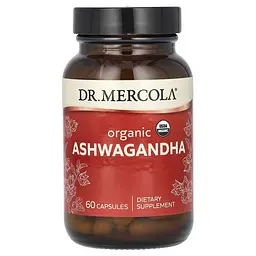 Ашваганда Organic Ashwagandha 400 mg 60 Capsules Dr. Mercola vit0006547