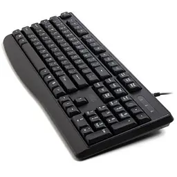 Клавіатура AOC KB120B USB UA Black (KB120B/97) - мініатюра 4