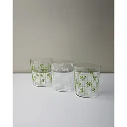 Набір низьких склянок Concept Glass Флора 430 мл 3 шт.  (CG3-40821) - мініатюра 3