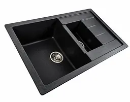 Кухонна мийка VALESO 7850W TOSKANA матова Карбон (SP000047489) - мініатюра 6