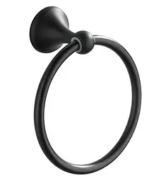 Рушникотримач кільце Rea 332867A black REA-06922, Чорний матовий - мініатюра 3