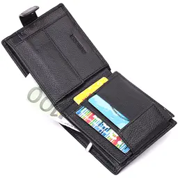 Чоловічий шкіряний гаманець ST Leather 12х10х2 см acs0028300 - мініатюра 5