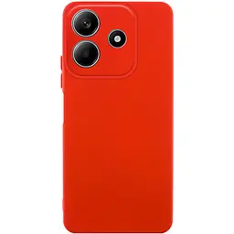 Чохол TPU GETMAN Liquid Silk Full Camera для Xiaomi Redmi Note 14 5G Червоний / Red