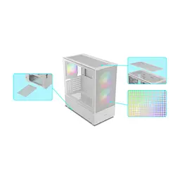 Корпус для ПК Gamdias TALOS M3 MESH WH (4711514500905) - мініатюра 10