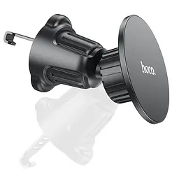 Автотримач Hoco H12 Fine jade ring (air outlet) Black - мініатюра 2