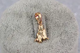 Кулон зодіак Xuping Jewelry діва 1,2 см золотистий