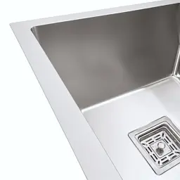 Кухонна мийка Platinum Handmade HDB з нержавіючої сталі 3 мм прямокутна 75x41x23 см (000039097) - мініатюра 3