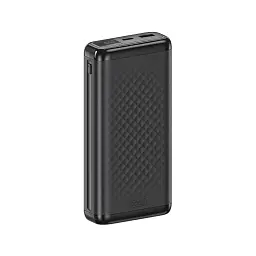 Батарея універсальна XO 20000mAh, 22.5W, black (XO-PB309-BK)