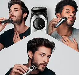 Триммер для бороди та волосся Braun BT 5260 + Станок для гоління gilette в подарок - мініатюра 5