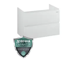 Тумба Sanwerk без умивальника "ФОРЕВА AIR" 81 см, біла (TV0000352) - мініатюра 2