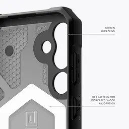 Оригінальний протиударний чохол UAG Pathfinder для Samsung Galaxy S23 FE (S711) Ash 214410113131 - мініатюра 8