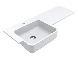 Умивальник Miraggio Fontana L matt Білий матовий 0001891