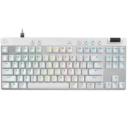 Клавiатура Logitech G PRO X TKL Rapid White (920-013242)