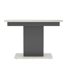 Стіл розсувний Неман ГРЕЙС Дуб крафт білий/Графіт (NEM-121054) - мініатюра 7