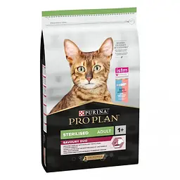 Сухий корм для стерилізованих котів Purina Pro Plan Sterilised з тріскою та фореллю 10 кг 12514528 - мініатюра 2