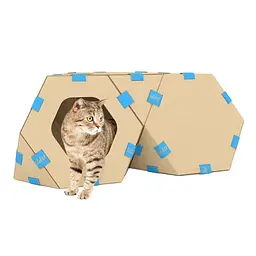 Модульний будиночок для котів TelePet, 44х44х37 см (9072) - мініатюра 2