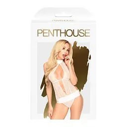 Боді Penthouse Lingerie Perfect Lover L/XL білий - мініатюра 3