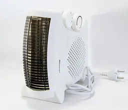 Тепловентилятор обігрівач дуйка 2000 Вт Domotec MS-5903 білий - мініатюра 4