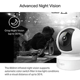 IP-камера TP-Link Tapo C212 3MP N300 microSD motion detection - мініатюра 3