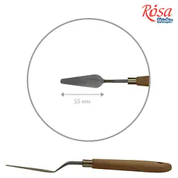 Мастихін ROSA Studio 11906 Classic (6 см, крапля)