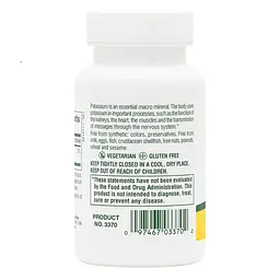 Вітаміни та мінерали Natures Plus Potassium 99 mg, 90 таблеток - мініатюра 3