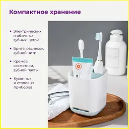 Підставка для електричних зубних щіток EasyStore Toothbrush Caddy ST-661, Yu Xin Зелений 86016 - мініатюра 9