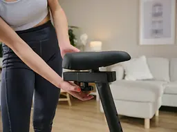 Велотренажер Hop-Sport HS-2080 Spark чорно-золотистий (2020) - мініатюра 14