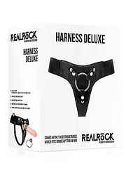 Трусики для страпону RealRock Harness Deluxe, One Size - мініатюра 3