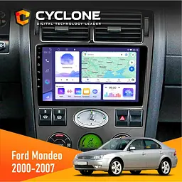 Штатна магнітола Ford Mondeo 2000-2007 Cyclone C9-011 4x64, DSP Cyclone (НФ-00006970)