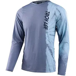 Велоджерсі Troy Lee Designs Skyline Air LS Jersey Half Dye Sky Blue XL (1106-345912005)