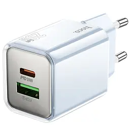 МЗП Hoco N46 Glorious PD20W+QC3.0 (1USB-A/1C) Blue - мініатюра 2