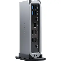 Адаптер Satechi Thunderbolt 4 Multimedia Pro Space Gray (ST-DT4PMM-EU) - мініатюра 4