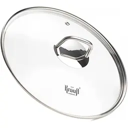 Кришка скляна Krauff, 20 см, прозора (29-305-035) - мініатюра 2