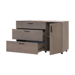 Комод Doros Торн Кремона Канноло 3Ш/1Д 135х51.6х80 (41510177) - мініатюра 3