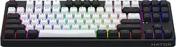 Клавіатура бездротова Hator Rockfall 3 Mecha TKL Wireless Помаранчево-чорний (HTK850UA) - мініатюра 4