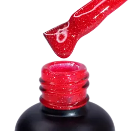 База світловідбиваюча сяюча PNB UV/LED Crystal Base Merlot 8 мл - мініатюра 3