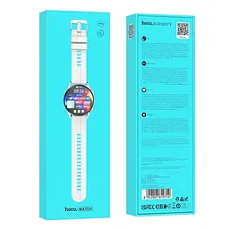 Смарт-годинник Hoco Y7 Pro Smart Sports Watch (call version) Silver - мініатюра 6