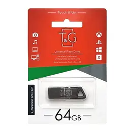 Флеш-накопичувач USB 64Gb Metal TG114, Grey, USB 3.0 (TG114-64G3) T&G teh0029124 - мініатюра 2