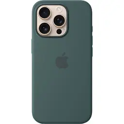 Чохол Apple Silicone Case with MagSafe для iPhone 16 Pro Lake Green (MYYR3ZM/A) [116174] - мініатюра 1