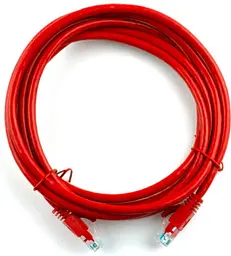 Патч-корд 30м, RJ-45, Cat.5e, CU, мідь, червоний Ritar (PCR-CU/30Rd / 04307)