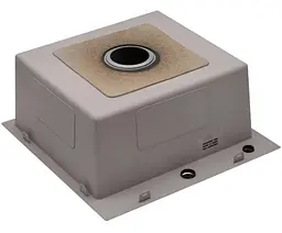 Кухонна мийка Kroner KRP Derby - 5050HM Brush (2,5/0,5 мм) (CV027234) - мініатюра 6