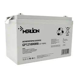Батарея до ДБЖ Merlion 12V 100Ah (GP121000M8)