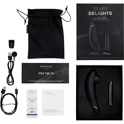 Подарунковий набір Womanizer Silver Delights Collection: Womanizer Premium and We-Vibe Tango (SO8759) [177135] - мініатюра 4