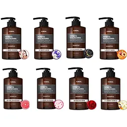 Шампунь для волосся Kundal Honey & Macadamia Shampoo Baby Powder з ароматом дитячої присипки натуральний 500 мл - мініатюра 5